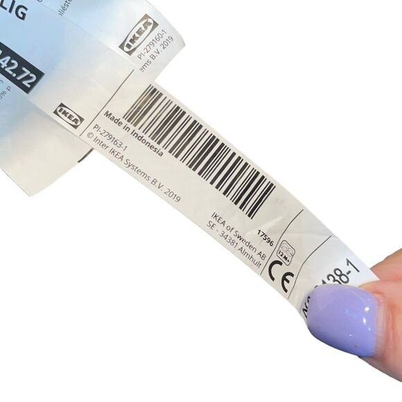 IKEA Plush Dog Siberian Husky Livlig Wolf Puppy Stuffed Animal Nursery Decor 10" - Picture 8 of 12